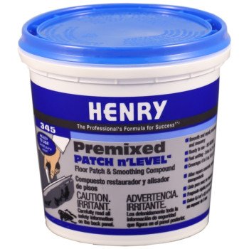 Henry 12063 Patch and Smoothing Compound, Off-White, 1 qt, Pail