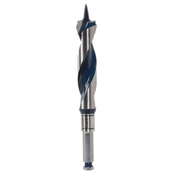 Bosch Daredevil NKST16 Auger Drill Bit, 1 in Dia, 7-1/2 in OAL, Open-Faced, Wide Flute, 7/16 in Dia Shank