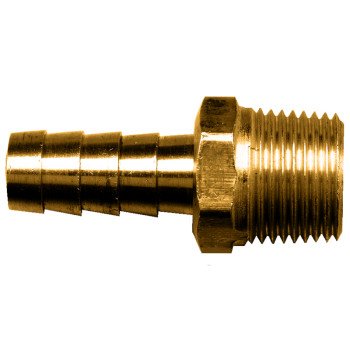 125-5A  BARB - HOSE BRASS COUP