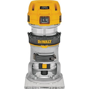 DEWALT DWP611 Compact Router with LED, 7 A, 16,000 to 27,000 rpm Load Speed, 1-1/2 in Max Stroke