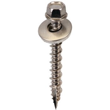 Acorn International SW-MW15SS250 Screw, #9 Thread, High-Low, Twin Lead Thread, Hex Drive, Self-Tapping, Type 17 Point, 250/BAG