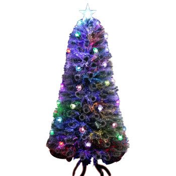 Hometown Holidays 54640 Fiber Optic, 12-1/2 in L, Christmas, PVC, Fiber Optic, Shiny