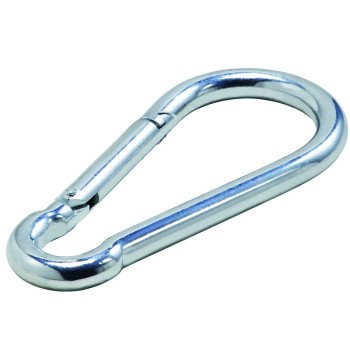 National Hardware 3112BC Series N350-511 Spring Snap, 146 lb Working Load, Steel, Zinc