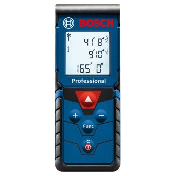 Bosch BLAZE Pro Series GLM165-40 Laser Measure, 165 ft, +/-1/16 in Accuracy