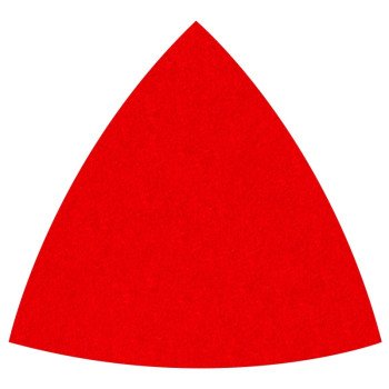 Diablo DCT318080H10G Triangular Sanding Sheet, 3-1/8 in W, 3-1/8 in L, 80 Grit, Coarse, Ceramic Grain Abrasive