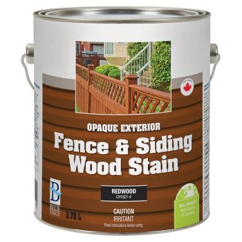 UCP Paints CH1821-4 Exterior Stain, Opaque, Redwood, Solid