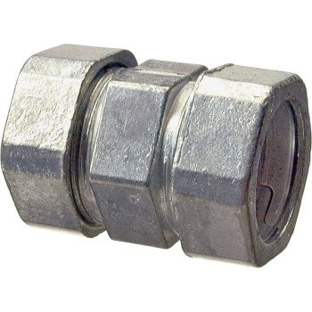 Halex 02210 Coupling, 1 in Compression, Zinc