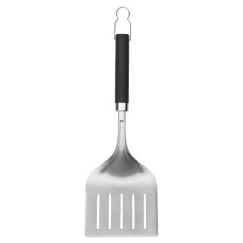 Weber Precision Series 6770 Wide Grill Spatula, Stainless Steel Blade, Stainless Steel, Soft-Touch Handle, 18 in OAL