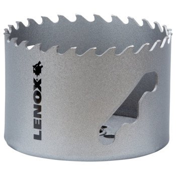 Lenox Speed Slot LXAH3 Hole Saw, 3 in Dia, Carbide Cutting Edge