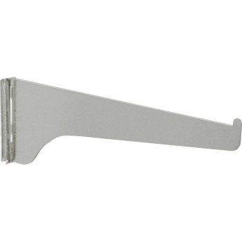 Knape & Vogt 180 TI 10 Shelf Bracket, 10 in L, Steel, Powder-Coated