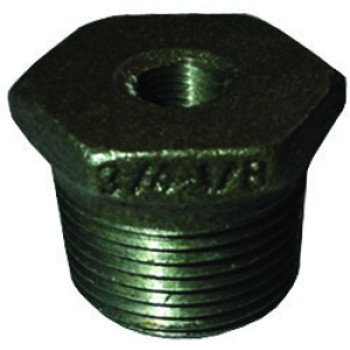 ProSource B241 20X6 Pipe Bushing, 3/4 x 1/8 in, MIP x FIP, Malleable Iron, SCH 40 Schedule, 300 psi Pressure