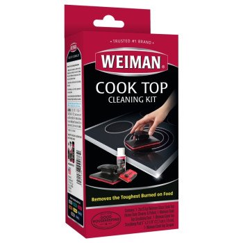 Weiman 98 Cooktop Care Kit, 2 oz, Liquid, Apple, Light Tan