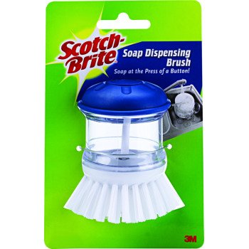 Scotch-Brite 495 Soap Dispensing Brush, Plastic Handle