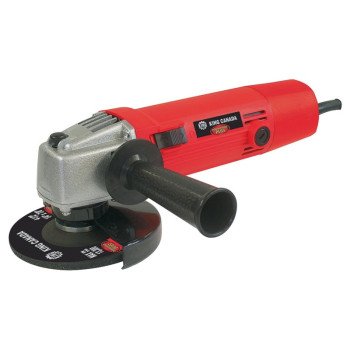 King Canada Tools 8208AG Angle Grinder and Disc Kit, 4.2 A, 4-1/2 in Dia Wheel, 11,000 rpm Speed