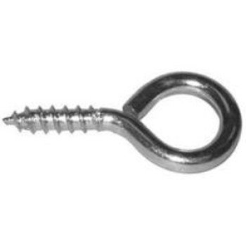 Reliable SEZ58MR Screw Eye, 5/64 in Dia Wire, 5/8 in OAL, Steel, Zinc