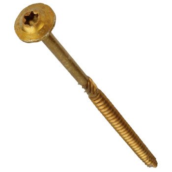 GRK Fasteners RSS 96001 Structural Screw, 5/16 in Thread, 3-1/8 in L, Washer Head, Star Drive, Steel, 1 PK