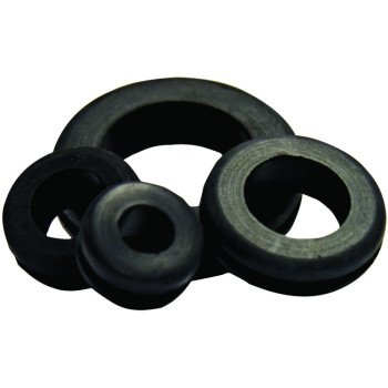 Gardner Bender GHG-1550 Hole Grommet, Vinyl, Black