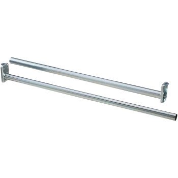 National Hardware DPV209 N338-327 Closet Rod, 48 to 72 in L, Steel, Bright