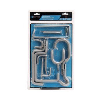 Crawford OR20-6 Storage Hook Kit, Steel, Zinc