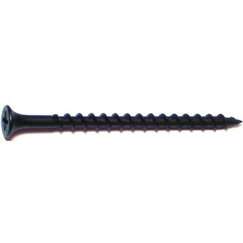 Midwest Fastener 10511 Screw, #8 Thread, 2-1/2 in L, Coarse Thread, Bugle Head, Phillips Drive, Phosphate