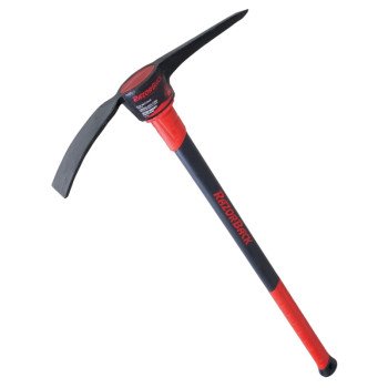 Razor-Back 4118000 Pick Mattock, 18-1/4 in L Blade, 3-1/2 in W Blade, Fiberglass Handle, 34.26 in OAL