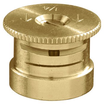 Orbit 53217W Spray Nozzle with Twin Spray, 11 to 13 ft, Brass