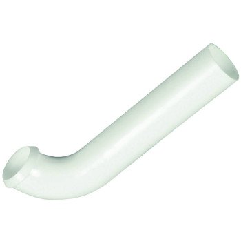 Danco 50994 Wall Tube, 1-1/2 in, 7-3/4 in L, Ground Joint, Plastic, White