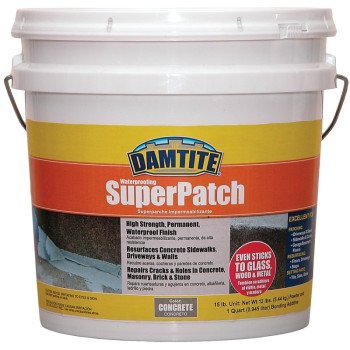 Damtite 04152 Patch, Concrete, 15 lb Pail