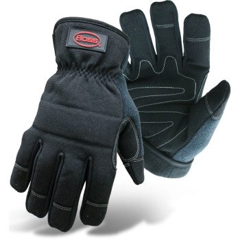 5207M GLOVES UTILITY BLACK MED