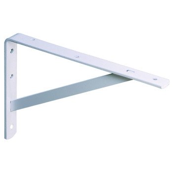 208WHITE 300MM BRACKET SHELF  