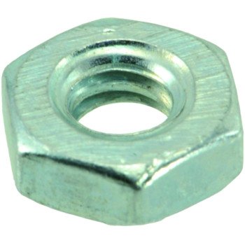 Midwest Fastener 03750 Machine Nut, Coarse Thread, 10-24 Thread, Zinc, Zinc