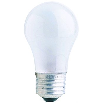 Feit Electric BP40A15/CAN Incandescent Bulb, 40 W, A15 Lamp, Medium E26 Lamp Base, 2700 K Color Temp