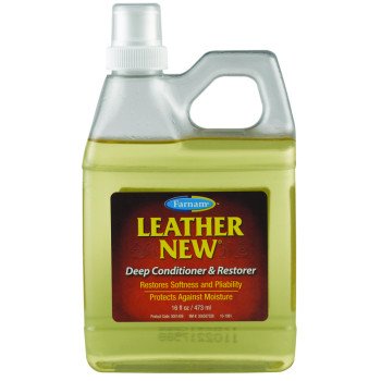 Farnam Leather New 3001409 Deep Conditioner and Restorer, Liquid, Clear Yellow, 16 oz