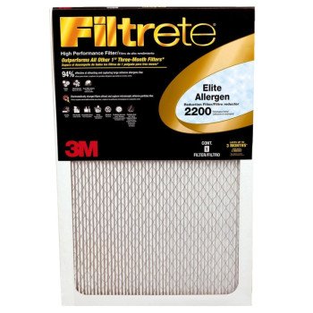 3M EA03DC-6C Air Filter, 20 in L, 25 in W, 2200 MPR