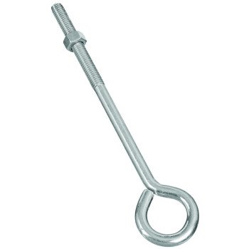 National Hardware N221-291 Eye Bolt, 3/8-16 Thread, 3 in L Thread, 1 in ID Dia Eye, 6.35 in L Shank, 160 lb Working Load