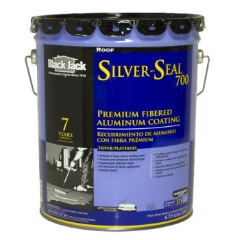 Gardner 6225-GA Roof Coating, Silver, 18 L Pail, Liquid