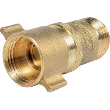 Camco USA 40055 Water Pressure Regulator, 3/4 in ID, Female x Male, 40 to 50 psi Pressure, Brass