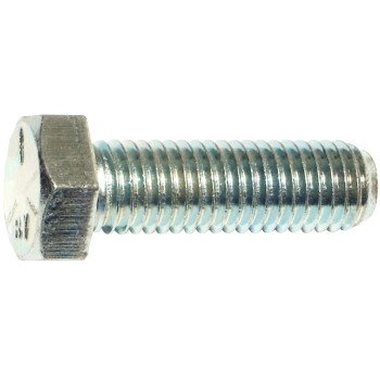 Midwest Fastener 53388 Cap Screw, 5/8-11 Thread, 2 in L, Coarse Thread, Hex Drive, Zinc, 15 PK