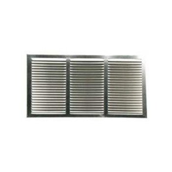 Imperial RG1415 Sidewall Grille, 17-1/4 in L, 5-1/4 in W, Aluminum