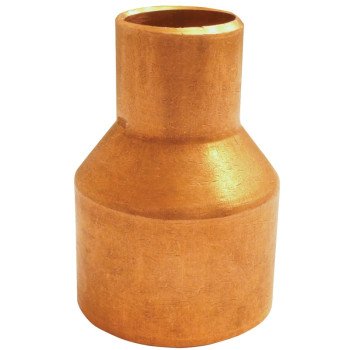 Elkhart Products 101R Series 30738 Reducing Pipe Coupling with Stop, 1 x 1/2 in, Sweat