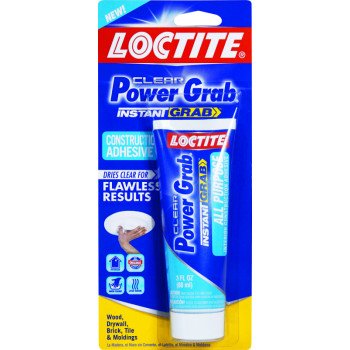 Loctite 2031710 Interior Construction Adhesive, White, 3 fl-oz Squeeze Tube