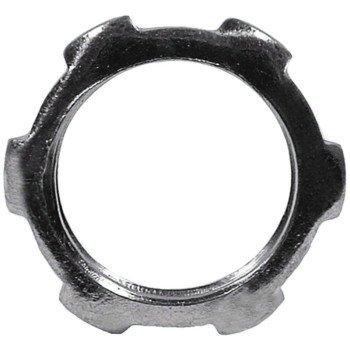 Hubbell LNS100R5 Conduit Locknut, 1 in, Steel