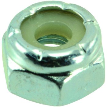 Midwest Fastener 03648 Lock Nut, Coarse Thread, 10-24 Thread, Nylon, Zinc