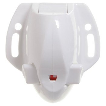 Dreambaby Adhesive Mag Locks Series L855A Cabinet Lock, 1-1/2 in L, 1-1/2 in W, Plastic, White