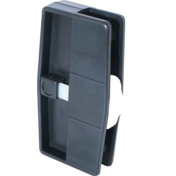 Prime-Line A 109 Door Latch and Pull, Plastic/Steel, Black