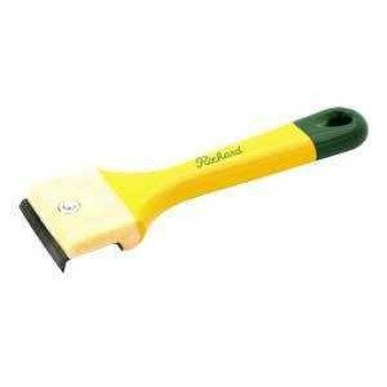 Hyde W-14 Wood Scraper, 2-1/2 in W Blade, Convex Ground Blade, Polypropylene Handle