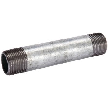 Smith-Cooper 84NI4 Series 84NI4040060C Pipe Nipple, 4 in, Butt Weld, Carbon Steel, SCH 40 Schedule, 6 in L