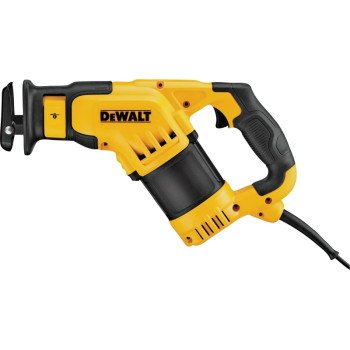 DEWALT DWE357 Reciprocating Saw, 12 A, 1-1/8 in L Stroke, 3000 spm, Includes: (1) Heavy-Duty Kit Bag