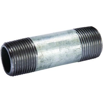 Smith-Cooper 84NI4 Series 84NI4030040C Pipe Nipple, 3 in, Butt Weld, Carbon Steel, SCH 40 Schedule, 4 in L