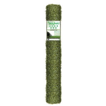 Natco PRT2236-3X8 Artificial Grass Rug, Verdure, Turf, Dark Green, 1/EA